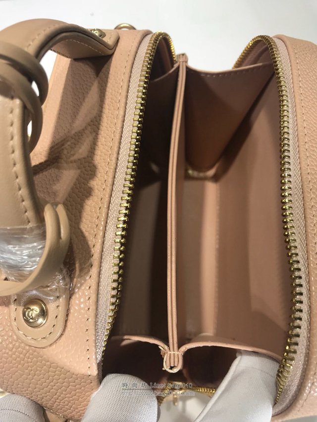 Chanel女包 93341化妝包 魚子醬牛皮 香奈兒化妝包 Chanel手提斜挎包  djc2950